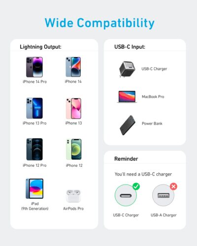 Anker 310 USB C to Lightning Cable   getgadbd3